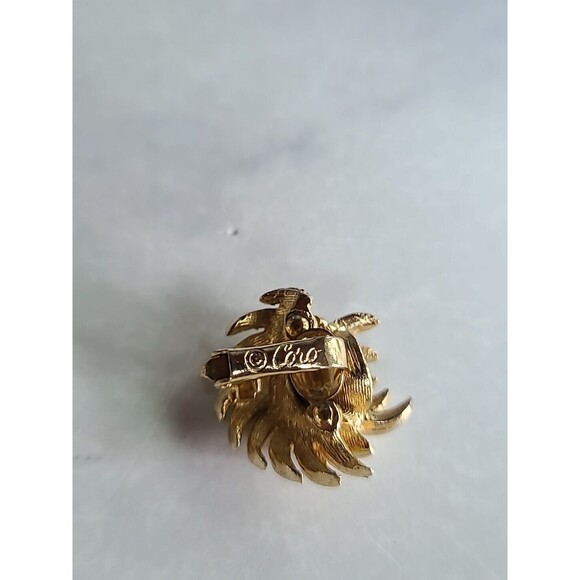 Coro Rhinestone Clip-on Earrings Vintage, READ - Picture 9 of 10